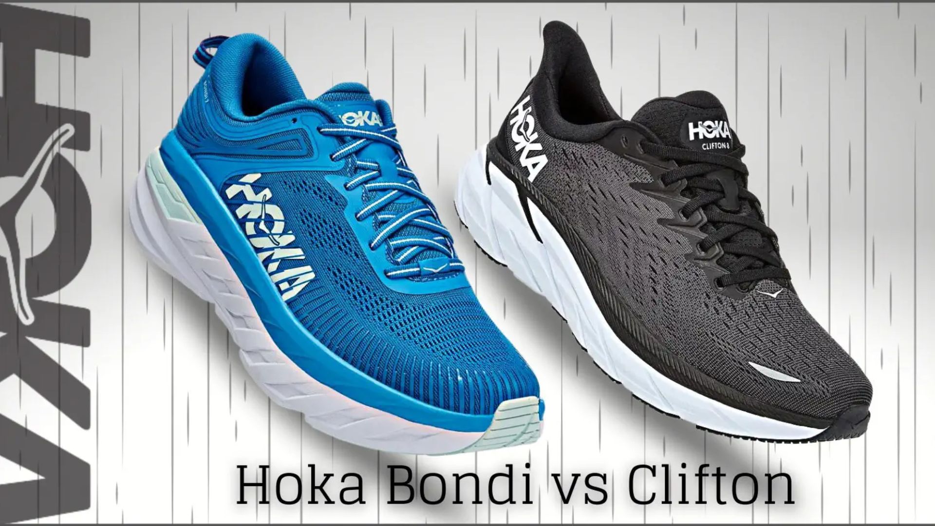 HOKA Clifton vs Bondi Side-by-Side Comparison 2026